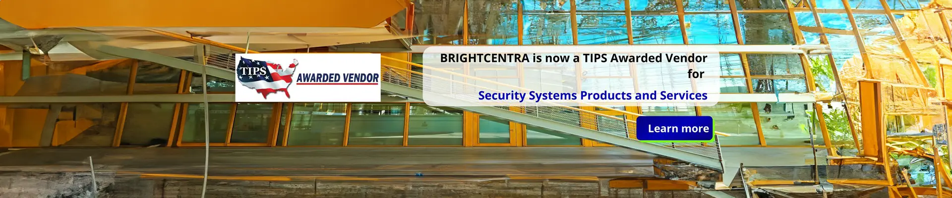 A sign that says security systems is now available.