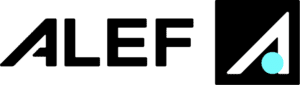 A green background with the letters ef in black.