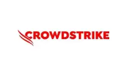 A red crowdstrike logo is shown.