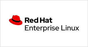 A red hat enterprise linux logo.