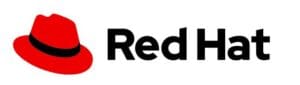 A black and white image of the word red.